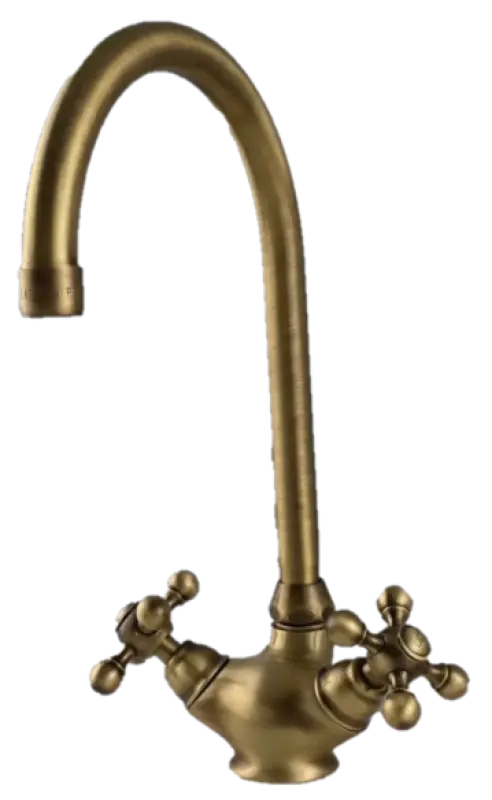 Cisal Arcana Ceramic nostalgische keukenkraan Brons AC00053027