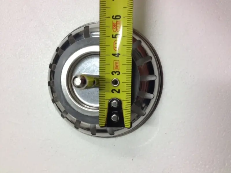 Blanco korfplug zeef gootsteenstop 18 sleuven 125590 1155069172