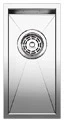 Blanco spoelbak Zerox 180-IF vlakinbouw RVS 521566