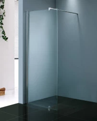 Stern Inloopdouche 60x200 cm zilver helder glas ST4068