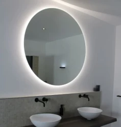 Flavio Ronde Spiegel 120cm met LED indirect rondom FRS120LD