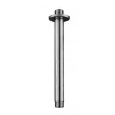 OUTLET Rubio Inox douchearm plafond 300mm volledig RVS in PVD kleur Gun Metal 1208920703 Laatste Product
