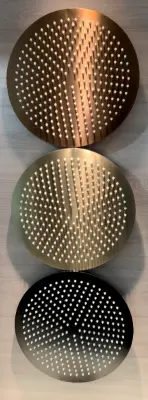 OUTLET Rubio Inox inbouw mengkraan voor douche of bad met 2-weg omsteller PVD kleur geborsteld goud 1208920713 Laatste Product