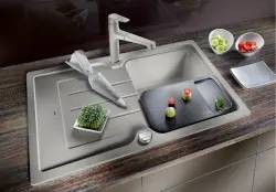 Blanco Classic Neo 45 S - enkele spoelbak en spoeltafel in wit - 524008