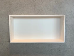 Solid-S inbouw nis mat wit solid surface 90x30x8cm 1208946930