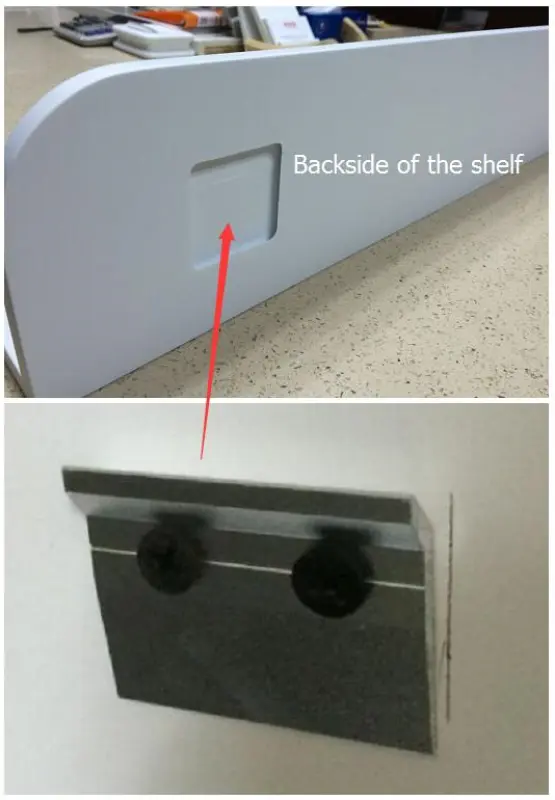 Solid-S Planchet plank mat wit douchekorf 120x12cm solid surface incl. blinde bevestiging 1208953449