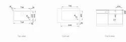 Blanco Solis rvs spoelbak 70x40 cm onderbouw 1208953878