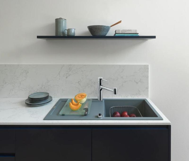 Franke Centro Keukenkraan chroom met uittrekbare sproeidouche 115.0600.131