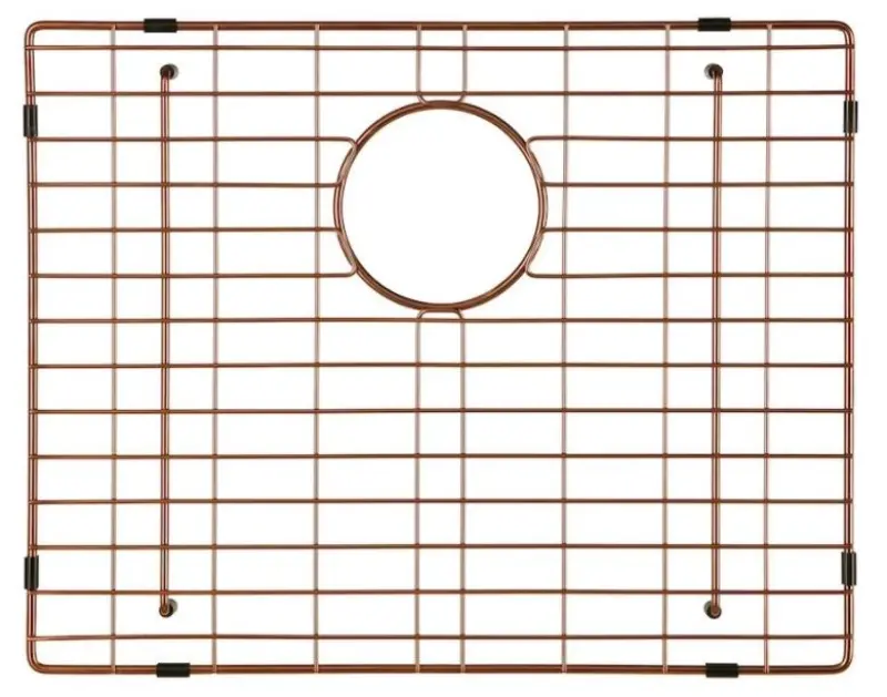 Lorreine spoelbak bodemrek PVD copper koperen gootsteen rek 50x40cm 1208955094