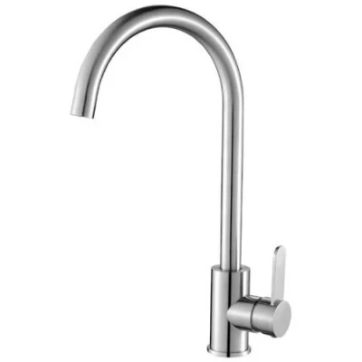 Aquadesign Caen Round keukenmengkraan RVS