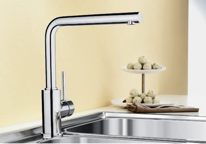 Blanco Mila keukenkraan chroom 519414