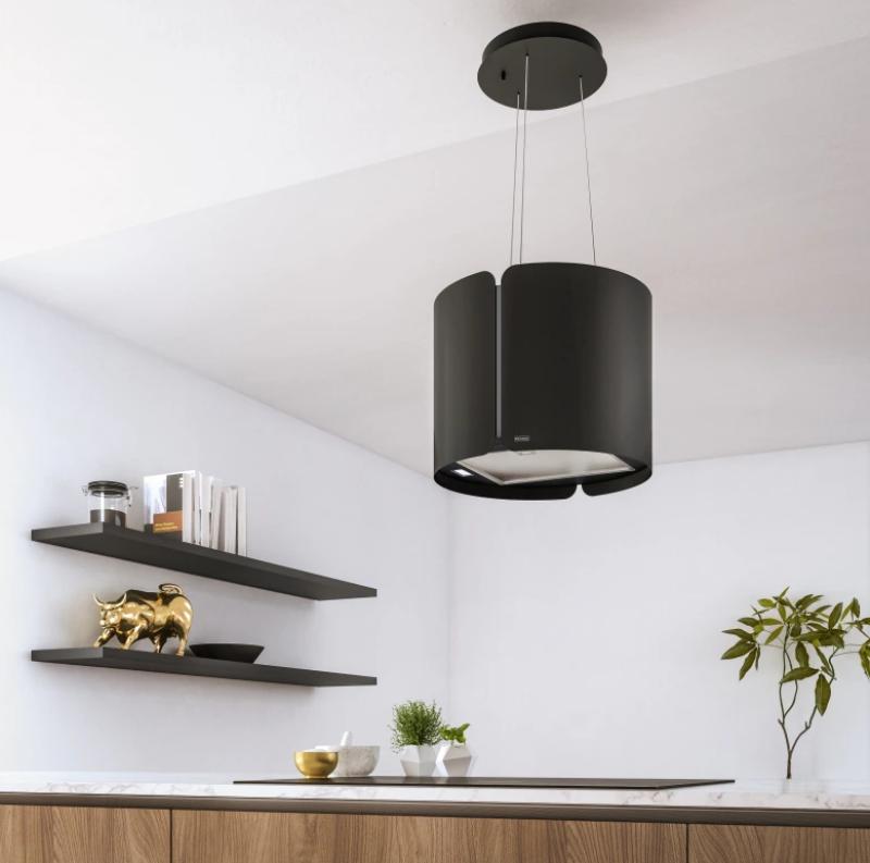 Franke Smart Suspended eiland mat zwart afzuigkap 42cm 345.0654.933