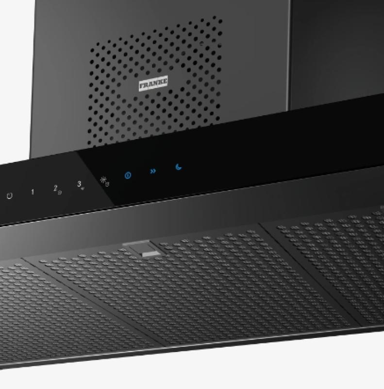 Franke Mythos Air Hub T wandmodel mat zwart afzuigkap 90cm 325.0679.323
