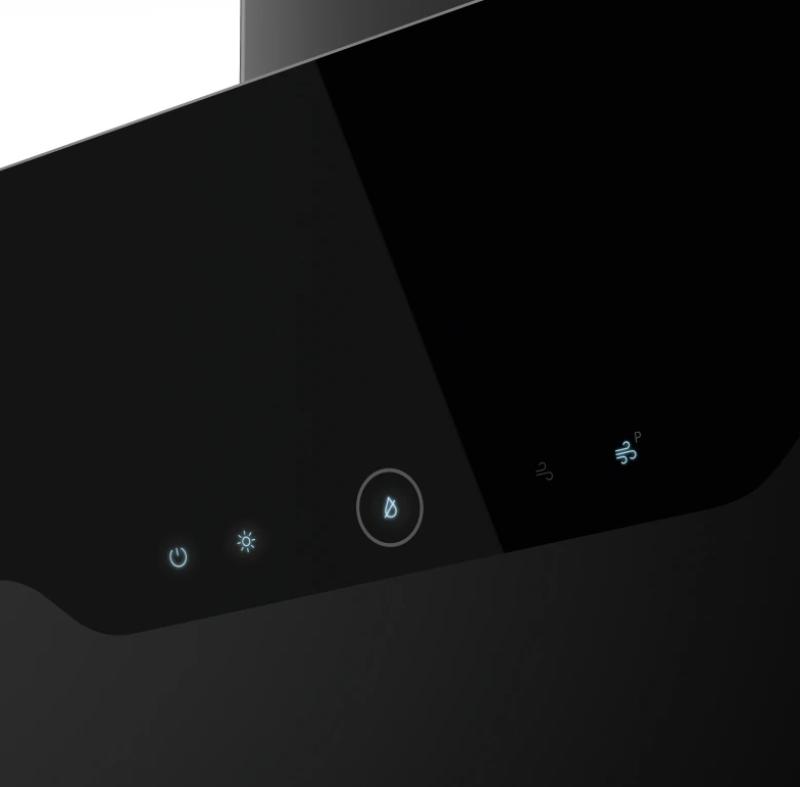 Franke Maris Drip Free wandmodel mat zwart afzuigkap 90cm 330.0657.418