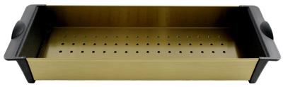 Pure.Sink Prestige inzetbak voor spoelbak Goud PPGCL40-60