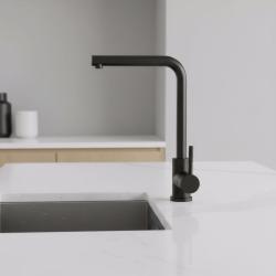 Pure.Sink Elite Steel Spark keukenkraan Mat zwart PS8040-10