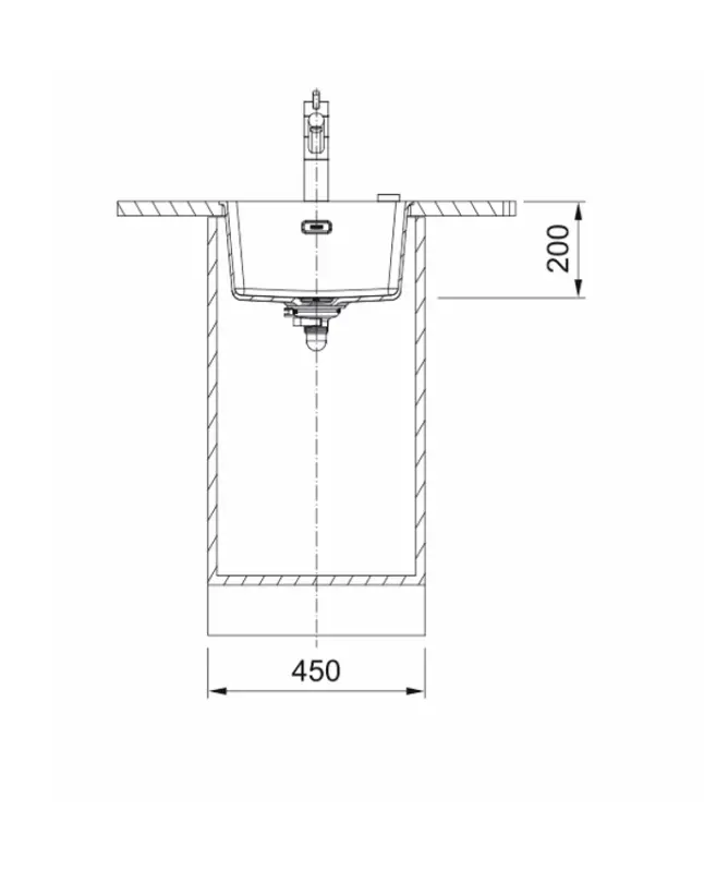 Franke Maris MRG 210-37 Fragranite Slate Grey spoelbak grijs donker vlakinbouw 135.0714.609