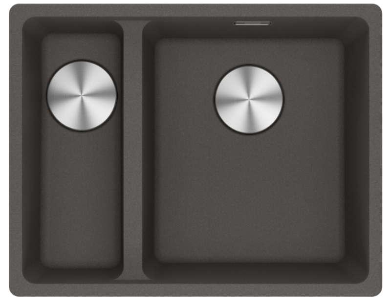 Franke Maris MRG 260-34-15 Fragranite Slate Grey Spoelbak Bak Rechts Grijs Donker Vlakinbouw 135.0714.634