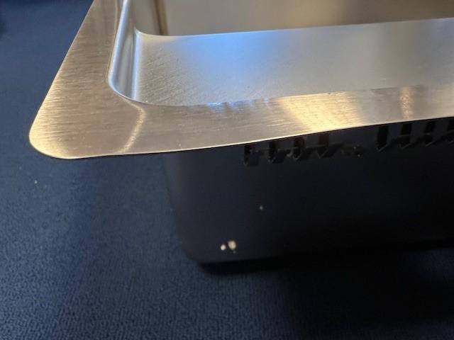 OUTLET Schadebak! Franke Maris MRX 210.50 spoelbak met kraangatbank vlakinbouw 53x51cm 1208968062 - Productafbeelding 4