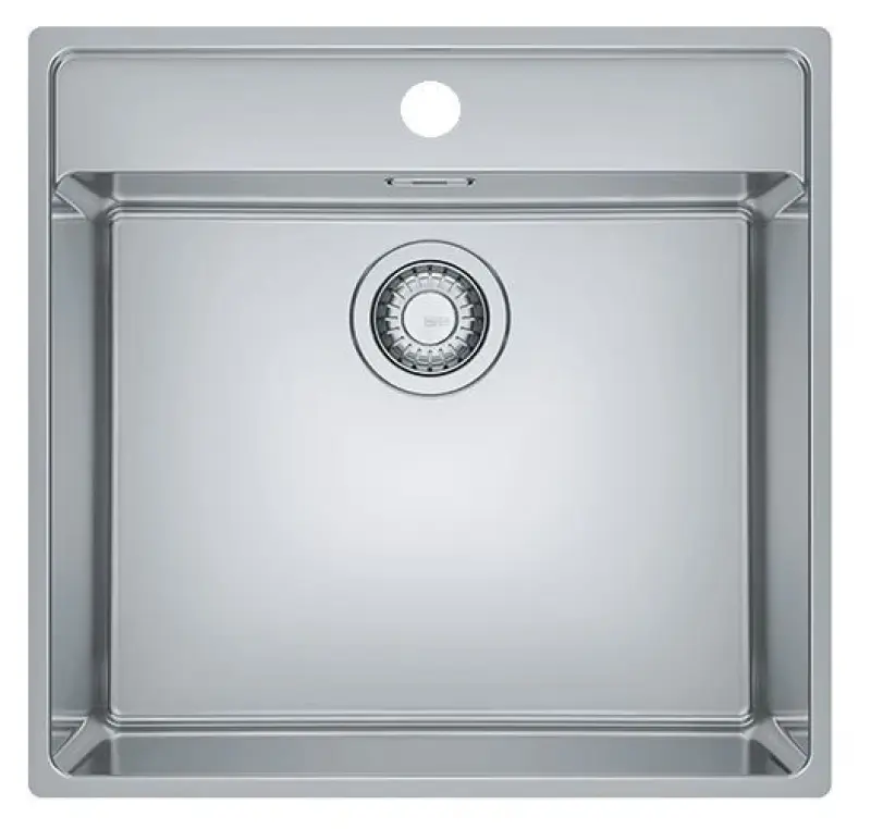 OUTLET Schadebak! Franke Maris MRX 210.50 spoelbak met kraangatbank vlakinbouw 53x51cm 1208968062