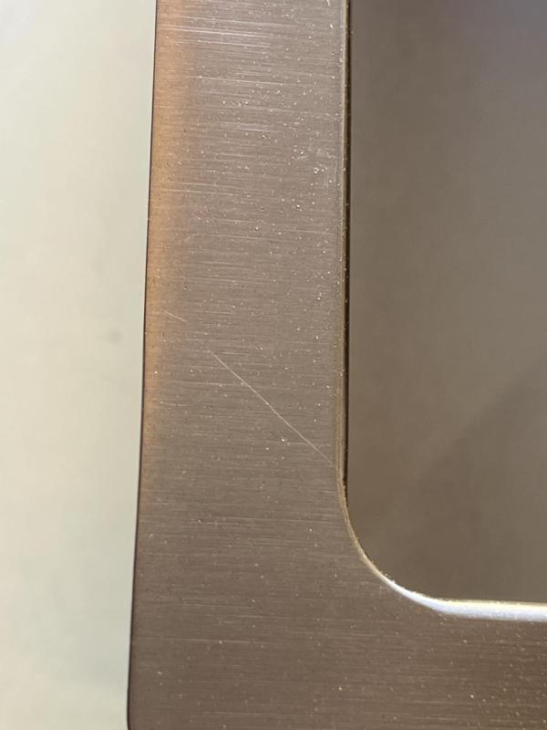 OUTLET Licht Beschadigd Ausmann Mosel RVS spoelbak koper kleur PVD Copper 50x40 onderbouw 1208969710