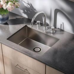 Waterevolution Flow 3-gats keukenmengkraan met draaibare uitloop en gefilterd water aansluiting chroom T152U01