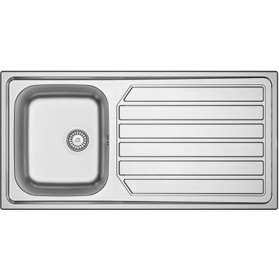 Banka Centurio 100-34 RVS Spoelbak opbouw 100x50cm met Afdruipgedeelte 1208970033
