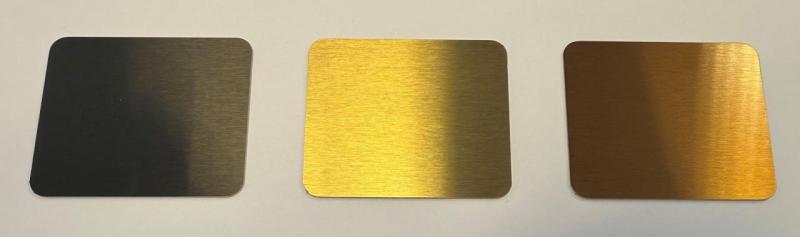 Pure.Sink PVD RVS kleur sample geborsteld Gun Metal 1208970648