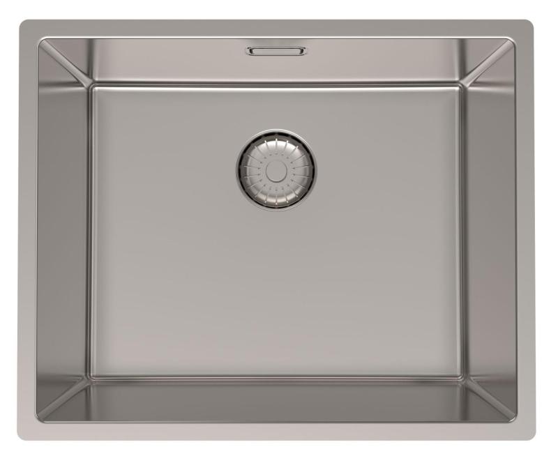 Pure.Sink Prestige  Combinatieset RVS spoelbak 50x40 cm met RVS Keukenkraan 1208970762