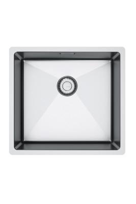Franke Bolero Plus New R10 B2X 210-40-37 RVS Spoelbak Vlakinbouw, onderbouw en opbouw  40x37 cm 127.0730.522