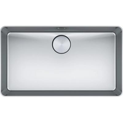 OUTLET  Deuk aan de rand!! Franke Mythos MYX 210.70 rvs spoelbak 70x40cm vlakinbouw 1208970789