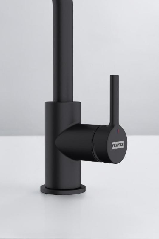 Franke Lina L Keukenkraan Draaibare Uitloop Onyx 115.0728.478