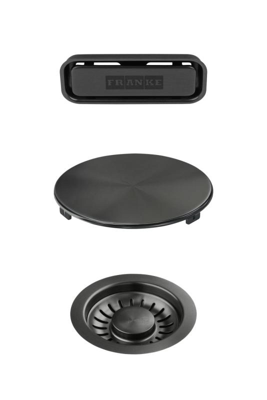 Franke Maris kleurset Afvoerset Gun Metal 1208970839