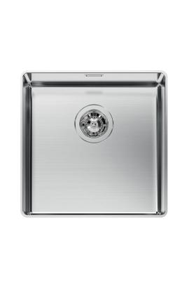 Foster Phantom Slimline RVS Spoelbak 40x40cm Onderbouw voor keramische aanrechtbladen 1208971123