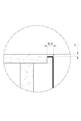 Foster Phantom Slimline RVS Spoelbak 40x40cm Onderbouw voor keramische aanrechtbladen 1208971123
