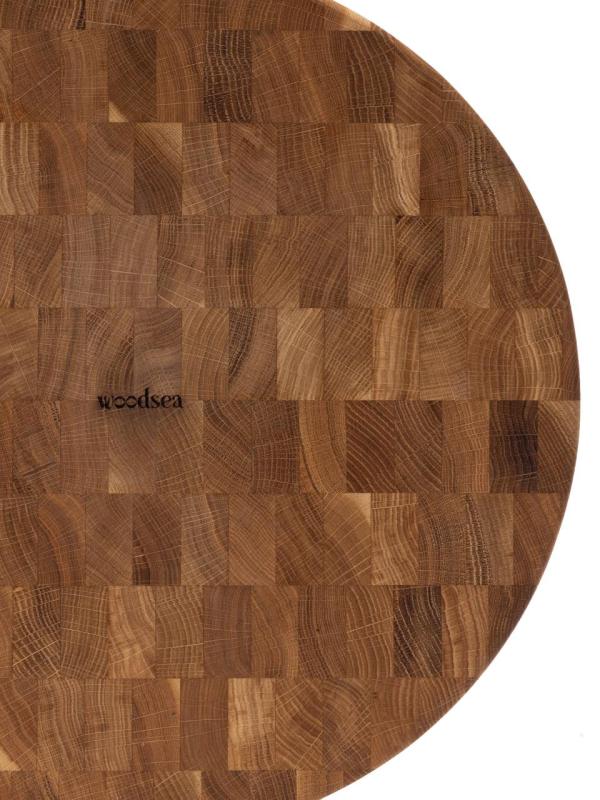 Woodsea Woodstone Oak round - Eiken Houten ronde Snijplank Ø42cm 1208971525
