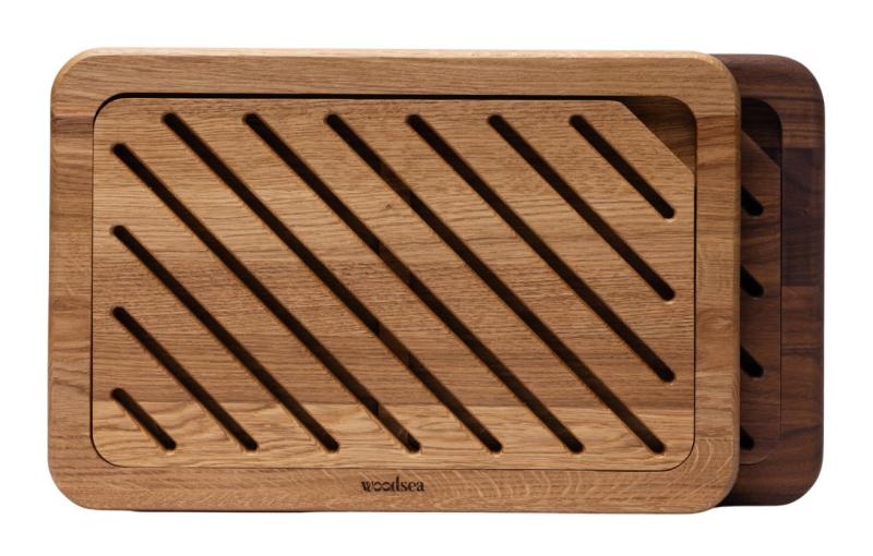 Woodsea Bread Oak - Eikenhouten Broodplank Eiken 45x30cm 1208971538