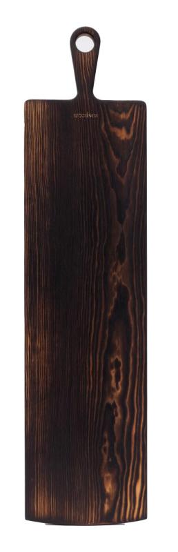 Woodsea Pine Burned L - Dennenhouten snijplank 20x82 cm 1208971577