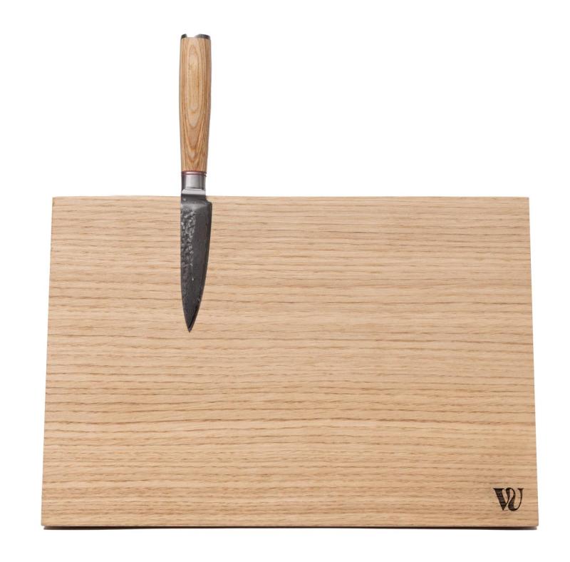 Woodsea Hold My Knife - Eikenhouten Messenhouder Tafel 32x22 cm 1208971599