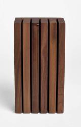 Woodsea Block Walnut S - Walnoothouten Messenhouder Blok 13x8 cm 1208971608