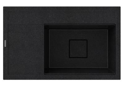 Graniteland Seta Granieten zwart arduin Hardsteen Spoelbak opbouw 80x50 cm 1208971619