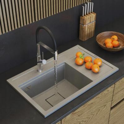 Graniteland Seta Granieten Beige Zand Spoelbak opbouw 80x50 cm1208971620