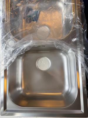 Outlet Deukje bodem Foster Marine RVS 316 Dubbele Spoelbak 86x50 cm Opbouw 1208953745