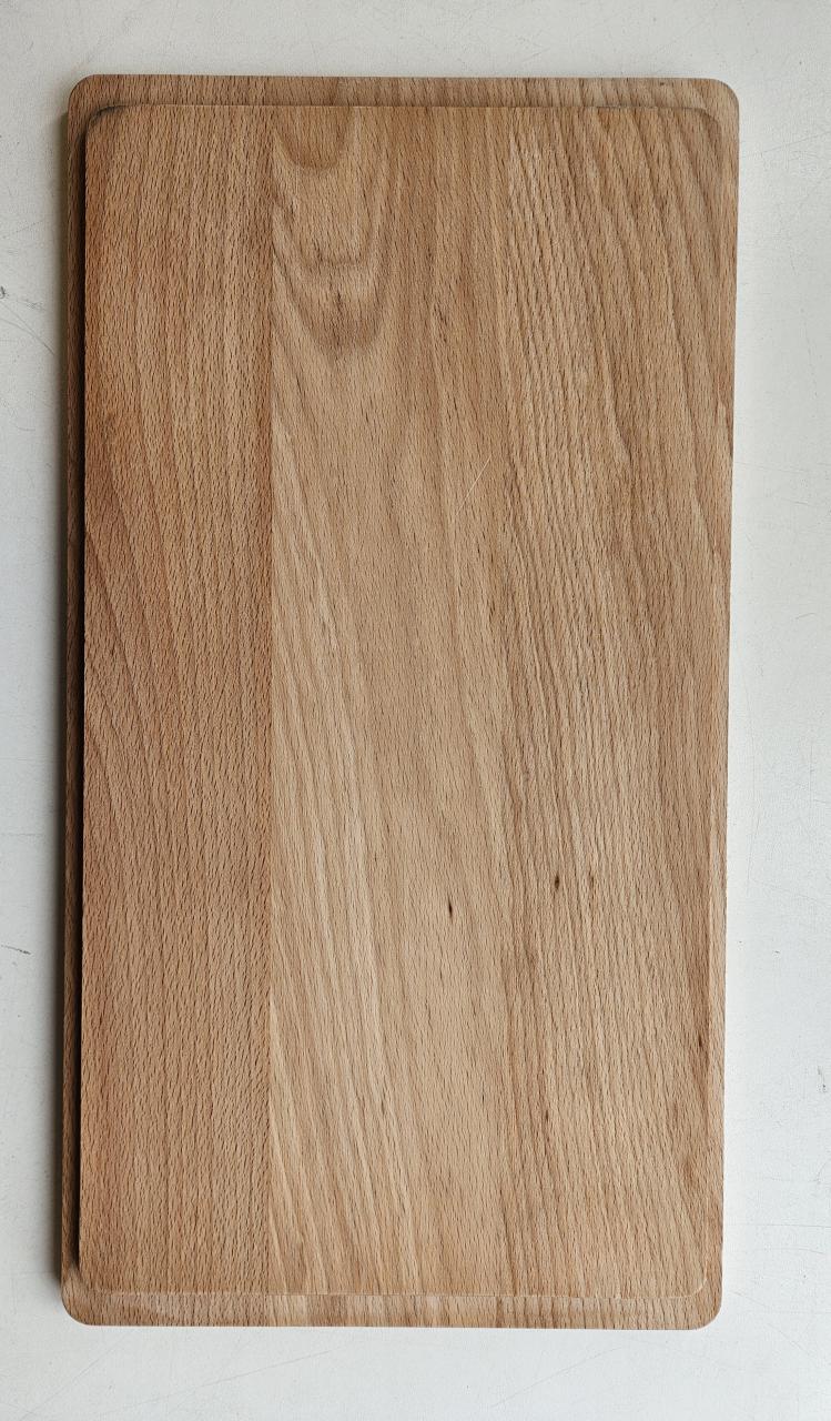 Granitemy Beukenhouten snijplank voor op een spoelbak 402mm x214mm 1208971830