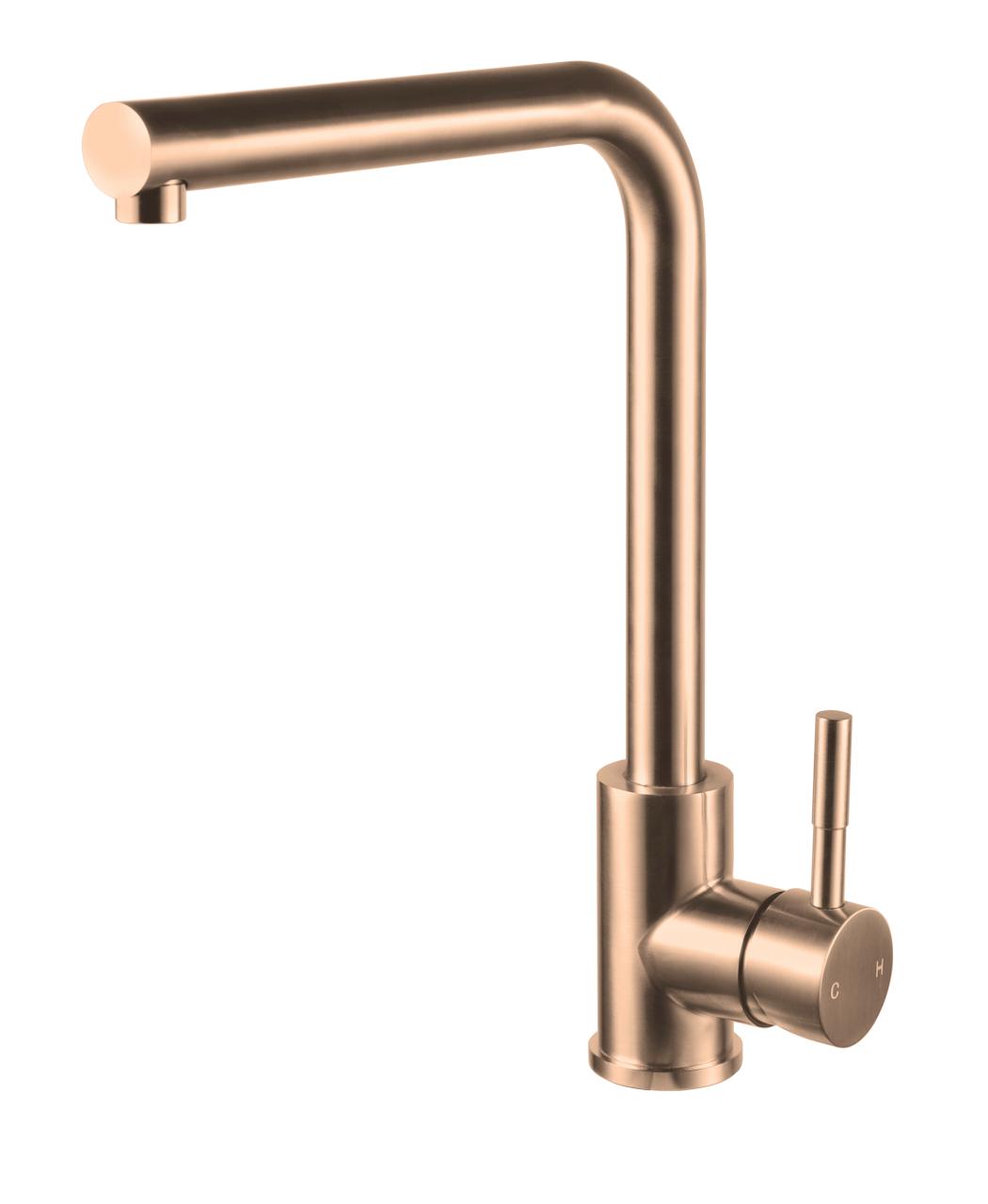 Pure.Sink Elite Steel Spark keukenkraan PVD koper  PS8040-62