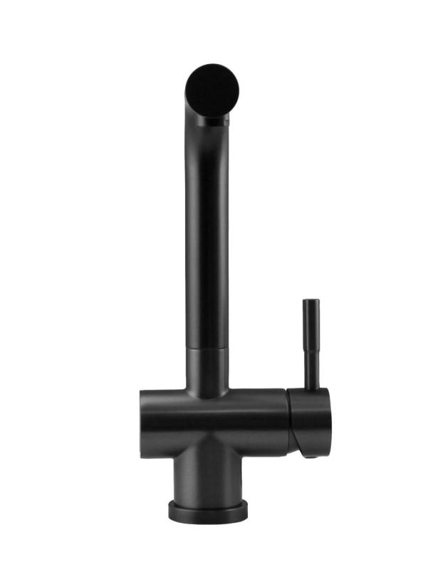 Pure.Sink Elite Steel Pulse-S keukenkraan PVD gun metal met uittrekbare uitloop en sproeistand  PS8500-61