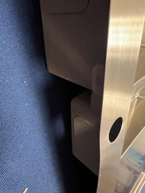 OUTLET Beschadigd!! Ausmann Oder Blue 1,5 rvs spoelbak 100x51cm vlakbouw en opbouw met afdruipgedeelte 1208972434