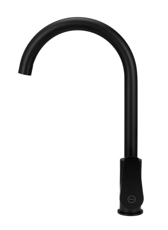 Aquanello Casa Zwarte Eenhendel Keukenmengkraan BL-1201-CS