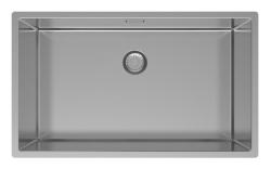 OUTLET Pure.Sink Exclusivo grote RVS spoelbak 70x40 cm 10mm radius onderbouw 1208972453