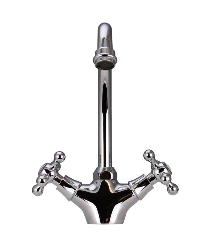 Aquanello Heritage Ascot Klassieke Keuken Nostalgische Keukenkraan Chroom CR-4004-HA